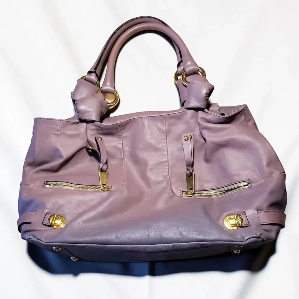 Marc Jacobs Mercer Parker Leather Hobo Bag
